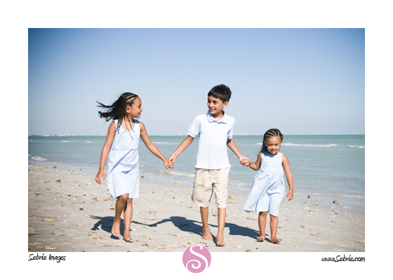 sanibel island family beach portraits